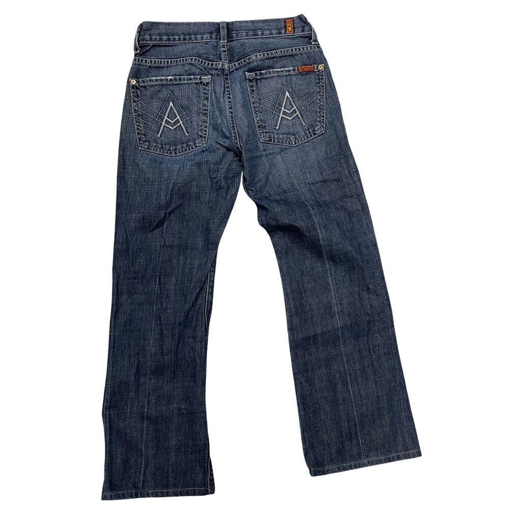 Seven For All Mankind Jeans A Pkt Bootcut 28 100% Cotton